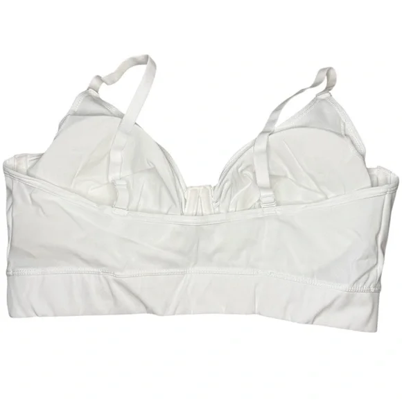 Rhonda Shear 2-pack Butterknit No Wire Underwire Bra Size XL Beige White NWOT - Picture 7 of 16